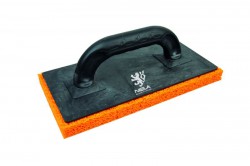 Nela Black Edition Sponge Float With Red Rubber - Rough