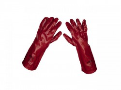 Sealey 9114 Red PVC Gauntlets 450mm