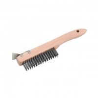 Sealey WB03 Wire Brush with Steel Fill & Scraper 260mm