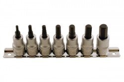 Laser 1791 Hex Bit Set MM 3/8\"D 7pc