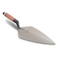 Marshalltown 11\" Brick Trowel Wide London Pattern - Leather Hdl