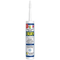 CT1 Clear Sealant & Construction Adhesive 290ml - Single Tube