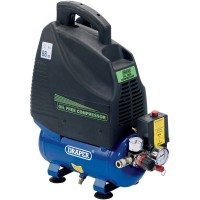 Draper 24974 6L 1.1kw Oil-Free Air Compressor - 230v