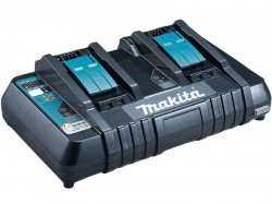 Makita DC18RD 7.2v/18v LXT Li-Ion Twin Port Rapid Battery Charger - 240v