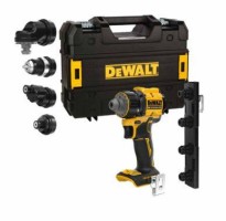 Dewalt DCD803NT 18v XR Compact 4x Multi-Head Drill Driver with Case - Body Only