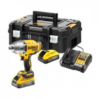 Dewalt DCF900H2T-GB 18V XR Brushless 1/2\" HT Impact Wrench Inc 2 X 5.0ah Powerstack Batteries