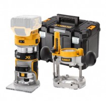 Dewalt DCW604NT-XJ 18V XR Brushless  Router With Fixed & Plunge Bases