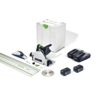 Festool 577392 TSC 55 KEBI-PLUS XL-FS 18v Twin Cordless Plunge Saw Inc 2 X 5.0ah Batteries