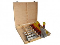 Irwin Marples M3737S8 Splitproof Bevel Edge Chisel Set - Set of 8