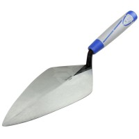 W.ROSE 12\" Wide London Brick Trowel With Proform Soft Grip
