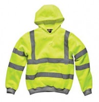 High Visibility Safety Hoody Sweatshirt